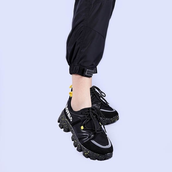 Γυναικεία αθλητικά παπούτσια Magdalen μαύρα, 3 - Kalapod.gr